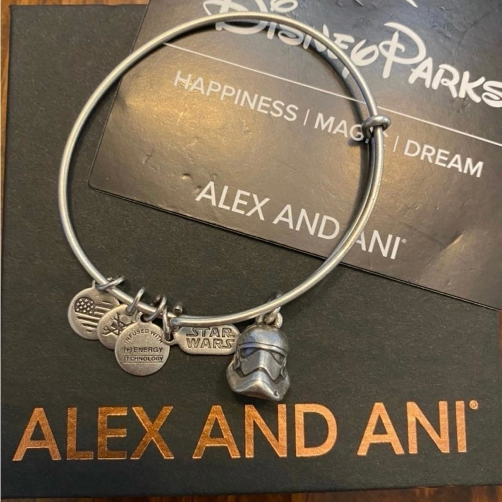 Alex and Ani Star Wars Silver Bangle